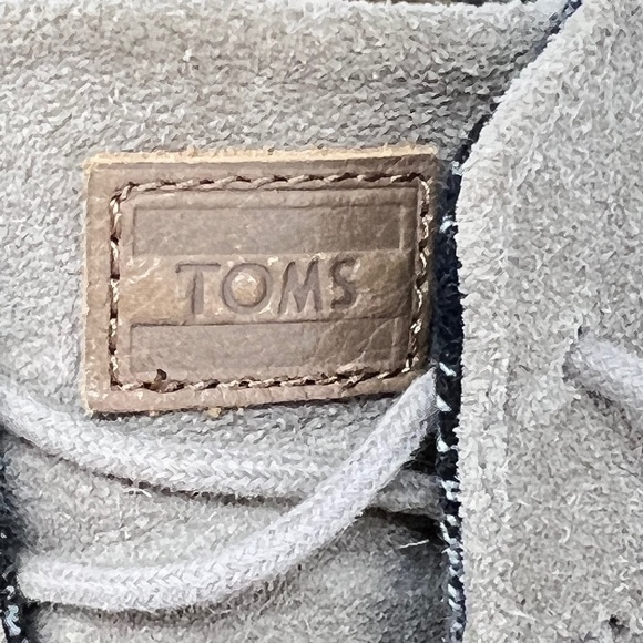 Toms women's tan suede wedge booties size 10 - Picture 8 of 10